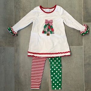 Bonnie Jean Toddler Christmas Outfit 3T